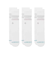 スタンス（STANCE）ソックス 3足組 VITAL クルー A556A25VIT WHT