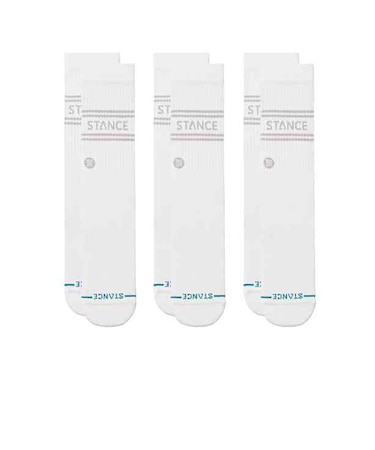 スタンス（STANCE）ソックス 3足組 VITAL クルー A556A25VIT WHT