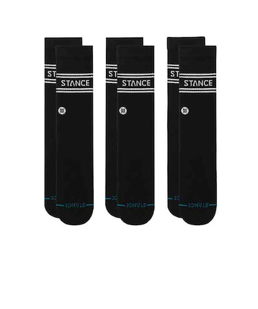 スタンス（STANCE）ソックス 3足組 VITAL クルー A556A25VIT BLK