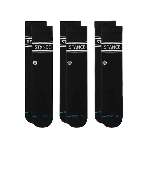 スタンス（STANCE）ソックス 3足組 VITAL クルー A556A25VIT BLK