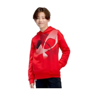 アンダーアーマー(UNDER ARMOUR)ジュニア テック テリー スーパービッグロゴ フーディー 6016599 600