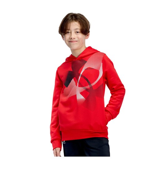 アンダーアーマー（UNDER ARMOUR）ジュニア テック テリー スーパービッグロゴ フーディー 6016599 600