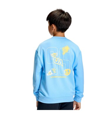 アンダーアーマー（UNDER ARMOUR）ジュニア ライバル ライトウエイト テリー オーバーサイズド クルー 6016597 465