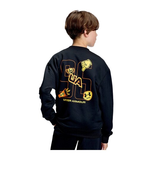 アンダーアーマー（UNDER ARMOUR）ジュニア ライバル ライトウエイト テリー オーバーサイズド クルー 6016597 001