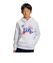 アンダーアーマー(UNDER ARMOUR)ジュニア ライバル ライトウエイト テリー グラフィック フーディー 6016596 023
