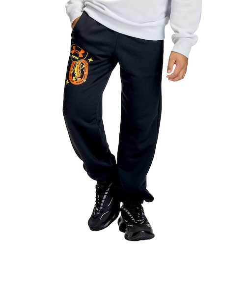 アンダーアーマー（UNDER ARMOUR）ジュニア ライバル ライトウエイト テリー グラフィック ジョガーパンツ 6016598 001