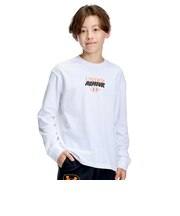 アンダーアーマー（UNDER ARMOUR）ジュニア ヘビーウエイト コットン グラフィック ロングスリーブ Tシャツ 6016575 100
