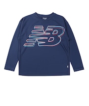 ニューバランス(new balance)ジュニア ビッグロゴ ロングスリーブシャツ YT62L5CUNNY