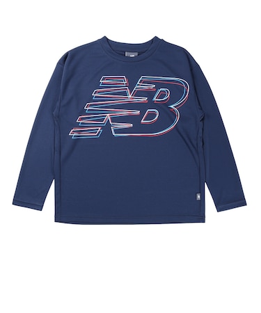 ニューバランス（new balance）ジュニア ビッグロゴ ロングスリーブシャツ YT62L5CUNNY