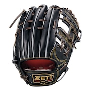 ゼット(ZETT)硬式用グラブ 二塁手・遊撃手用 野球グローブ プロステイタスプレミアム 源田タイプ BPROGP656X-1937