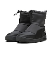 プーマ（PUMA）ジュニア ボアブーツ スノトレ スノーシューズ マルチフレックスブーツPS ダークグレー 40284701 スノーブーツ 防滑