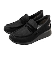 ルコックスポルティフ(lecoqsportif)カジュアルシューズ LCS キブロン SI ブラック LU6FSN83LZ BKBK ローファー カジュアル …