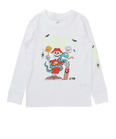 ナイキ（NIKE）ジュニア ロングスリーブ Tシャツ SPOOKY IO2196-100