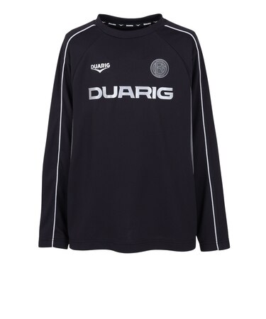 デュアリグ（DUARIG）サッカーウェア ジュニア DRY WARM ロングスリーブTシャツ 6F0008-SCWR-742XL BLK