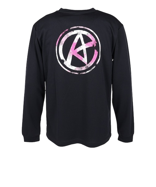 バレーボールウェア グランジロゴ長袖Tシャツ VB26TS18-06