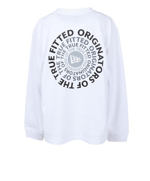 ニューエラ（NEW ERA）キッズ 長袖 コットン Tシャツ Circle OOTTF 15138150