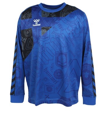 ヒュンメル（hummel）サッカーウェア 長袖フットボールプラクティスシャツ HAP7253-69
