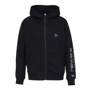 ニューエラ（NEW ERA）テックスウェット フルジップ フーディ シルバー ブランドネームロゴ 15135397