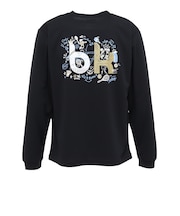 バドミントンウェア ドライ長袖Tシャツ T-6202U-BLAGLD