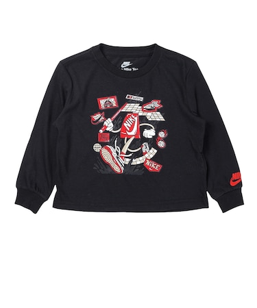 ナイキ（NIKE）トドラー Boxy 長袖Tシャツ 76P339-023