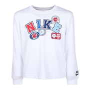 ナイキ（NIKE）キッズ グラフィック 長袖Tシャツ 86P340-001