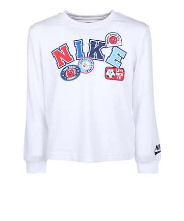 ナイキ（NIKE）キッズ グラフィック 長袖Tシャツ 86P340-001