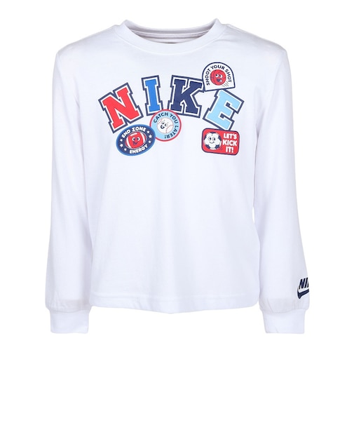 ナイキ（NIKE）キッズ グラフィック 長袖Tシャツ 86P340-001