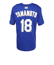 エムエルビー（MLB）野球ウェア ロサンゼルス・ドジャース 山本由伸 ゴールドコレクション 半袖Tシャツ N199-4EW-6LD-U5R
