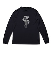 アクター（AKTR）バスケットボールウェア ベーシック NICK 長袖 スポーツ Tシャツ 526-002005 BK