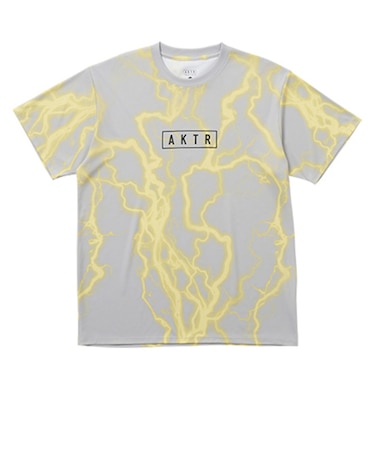 アクター（AKTR）スケットボールウェア サンダーボルト AKTR ロゴ SP 半袖Tシャツ 226-015005 LGY