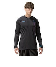 ミズノ（MIZUNO）バレーボールウェア N-XT長袖プラクティスシャツ V2JAD50192