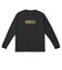 アクター（AKTR）バスケットボールウェア サンダーボルト ボックス ロゴ SP 長袖Tシャツ 226-026005 BK