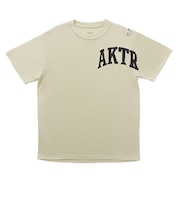 アクター（AKTR）バスケットボールウェア F.A. ARCHED ロゴ SP Tシャツ 226-021005 ECRU