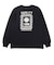 ハーレー（HURLEY）SQUARE 長袖Tシャツ MCLS261088-BLK