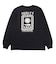 ハーレー（HURLEY）SQUARE 長袖Tシャツ MCLS261088-BLK
