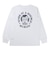 ハーレー（HURLEY）CIRCLE 長袖Tシャツ MCLS261089-WHT