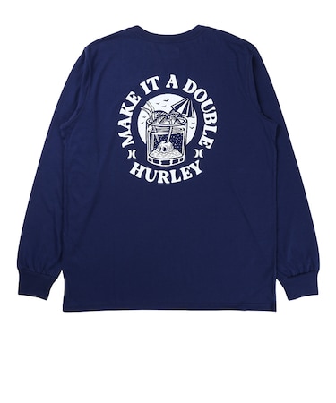 ハーレー（HURLEY）CIRCLE 長袖Tシャツ MCLS261089-NVY