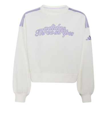 アディダス（adidas）ガールズ スウェット クルー C5302-KU6511