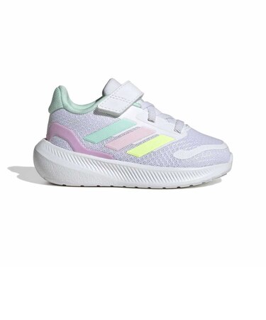 アディダス(adidas)ジュニア スポーツシューズ コアファイト 5 キッズ ホワイト NLD79-JP5158 ベルクロ ベルト付き スニーカー