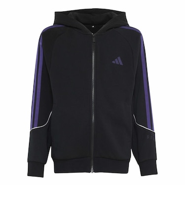 アディダス（adidas）ボーイズ VERBIAGE PACK ルーズフィット フレンチテリー フルジップ パーカー YY709-KU6527