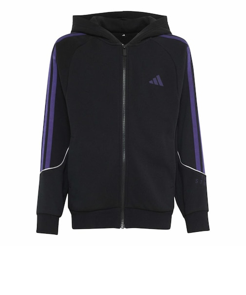 アディダス（adidas）ボーイズ VERBIAGE PACK ルーズフィット フレンチテリー フルジップ パーカー YY709-KU6527