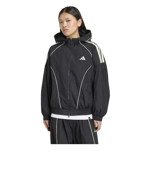 アディダス（adidas）スタジアム リンクド ウーブン ルーズフィット ウインドブレーカー ジャケット DG932-KV0593