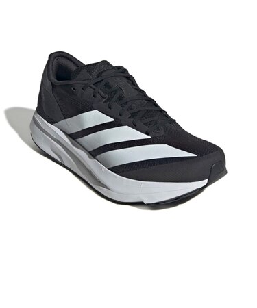 アディダス(adidas)ランニングシューズ アディゼロ SL 2 ワイド ランニング ブラック ホワイト NMQ09-JI2986 トレーニングシューズ 部…