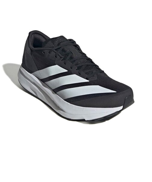 アディダス(adidas)ランニングシューズ アディゼロ SL 2 ワイド ランニング ブラック ホワイト NMQ09-JI2986 トレーニングシューズ 部…
