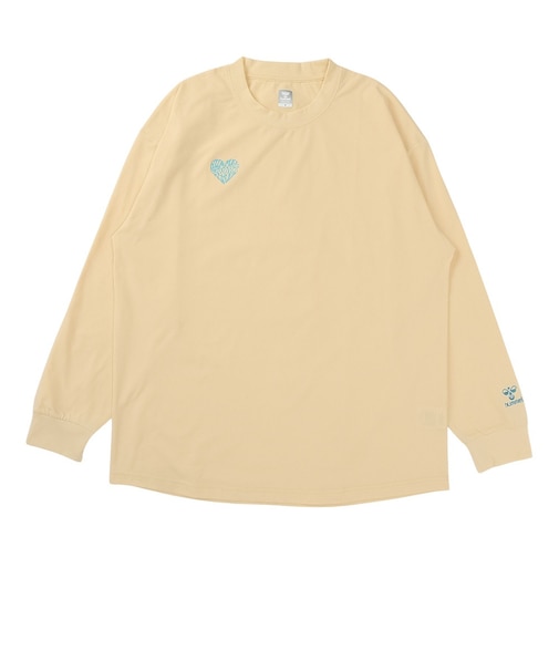 ヒュンメル（hummel）バスケットボールウェア ロングスリーブコットンライクTシャツ HAPB7046-110