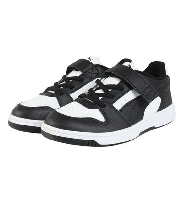 プーマ（PUMA）ジュニアスニーカー スポーツシューズ リバウンドスラム ロウPS 40829301