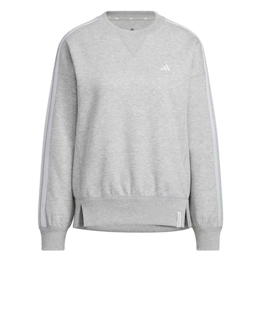 アディダス（adidas）W ESS+ 3S クルースウェット HQ175-KF8242