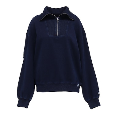 ラッセル（RUSSELL）IND 裏毛 セラーハーフジッププルオーバー RBL26F1003 IBLU