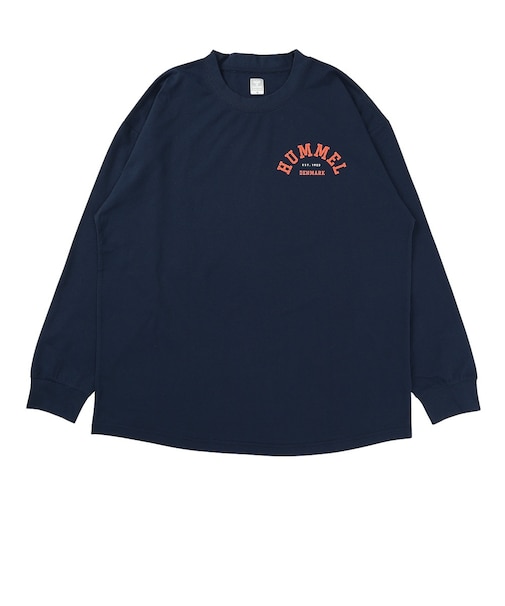 ヒュンメル（hummel）バスケットボールウェア ロングスリーブコットンライクTシャツ HAPB7045-732