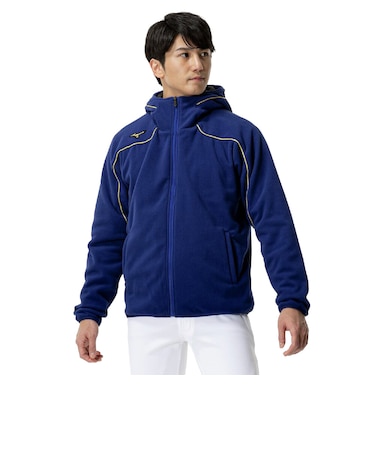 ミズノ（MIZUNO）野球ウェア フリースフーディ(厚手) MP 12JECK2416